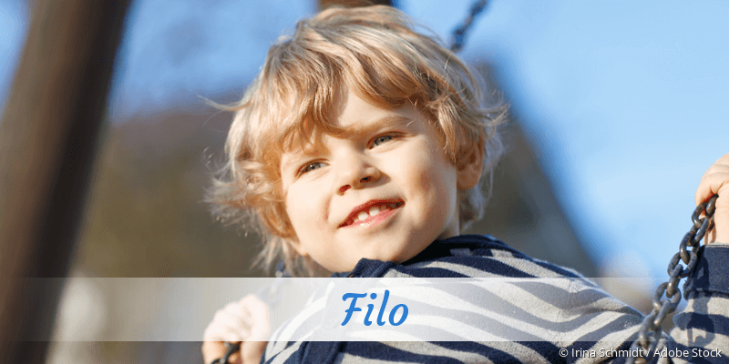 Baby mit Namen Filo