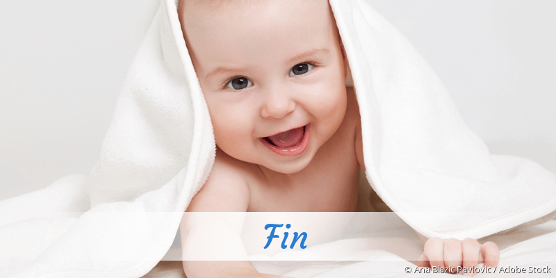 Baby mit Namen Fin