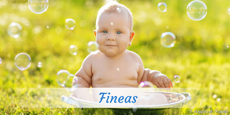 Baby mit Namen Fineas