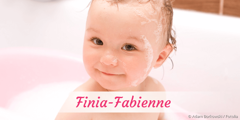 Baby mit Namen Finia-Fabienne