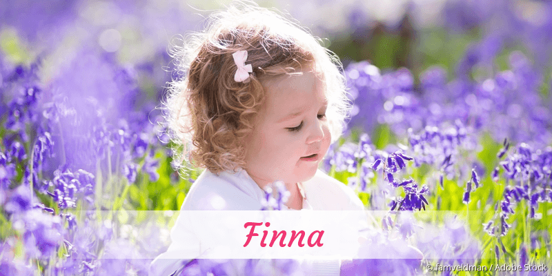 Baby mit Namen Finna
