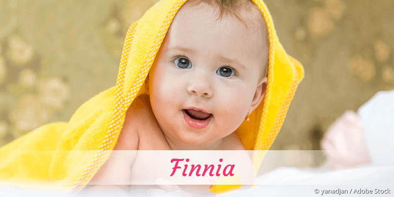 Baby mit Namen Finnia