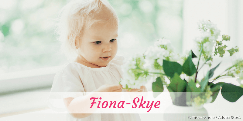 Baby mit Namen Fiona-Skye