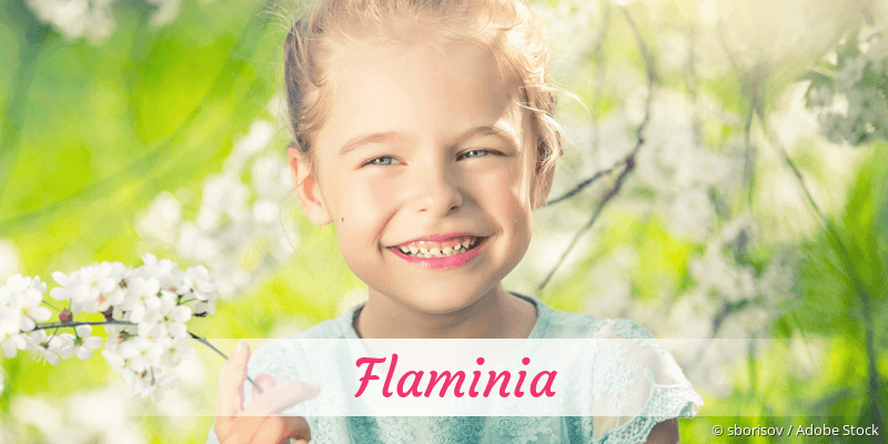 Baby mit Namen Flaminia