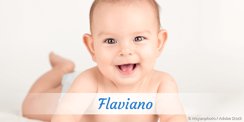Baby mit Namen Flaviano