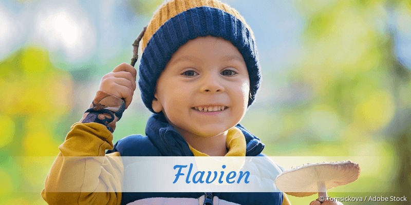 Baby mit Namen Flavien