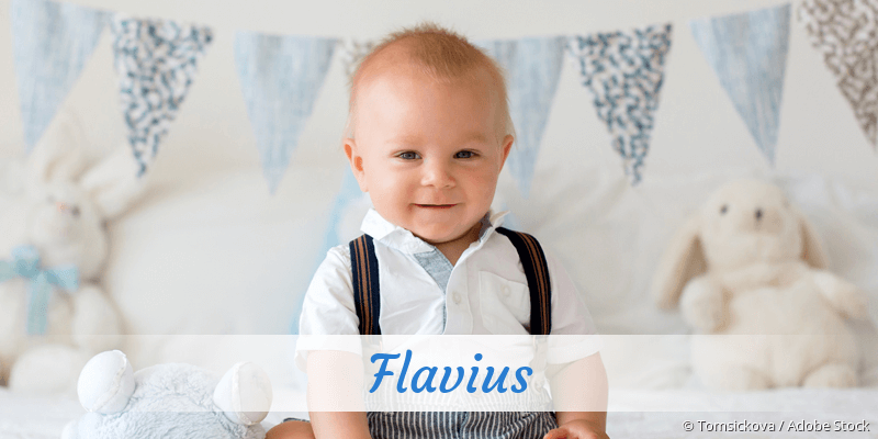 Baby mit Namen Flavius