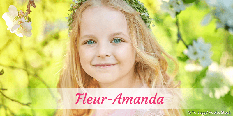 Baby mit Namen Fleur-Amanda