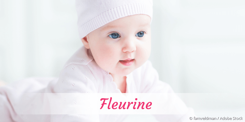 Baby mit Namen Fleurine