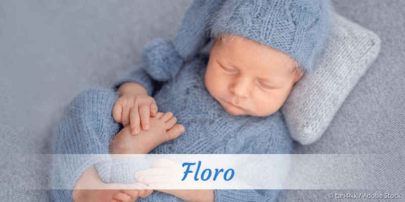 Baby mit Namen Floro