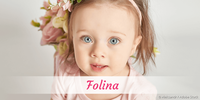 Baby mit Namen Folina