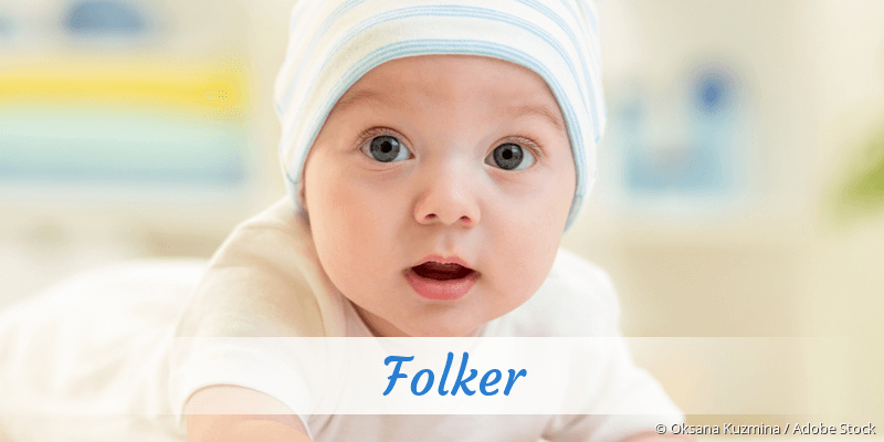 Baby mit Namen Folker