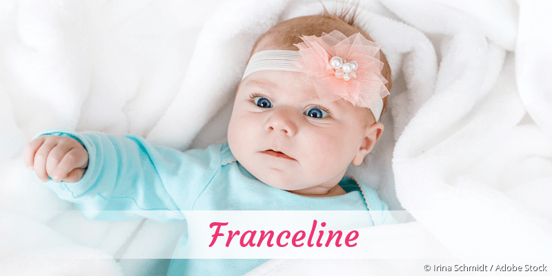 Baby mit Namen Franceline