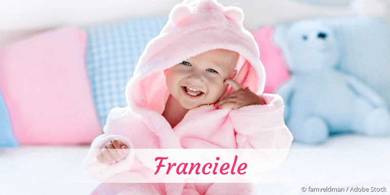 Baby mit Namen Franciele