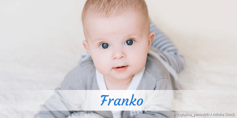 Baby mit Namen Franko