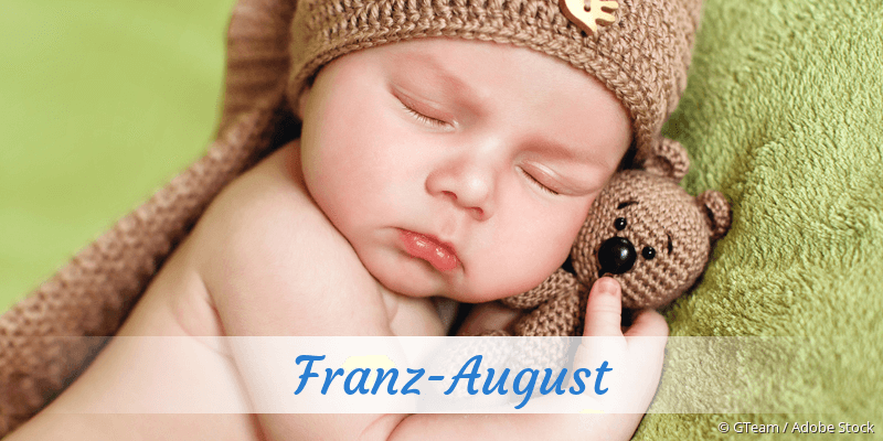 Baby mit Namen Franz-August