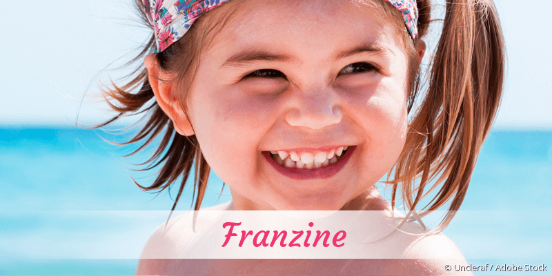 Baby mit Namen Franzine