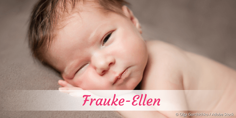 Baby mit Namen Frauke-Ellen