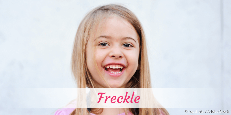 Baby mit Namen Freckle