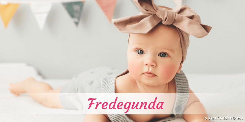 Baby mit Namen Fredegunda