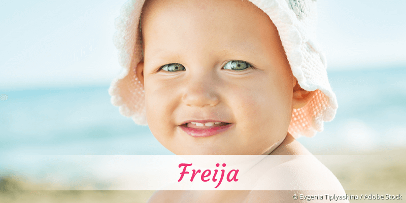 Baby mit Namen Freija