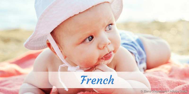 Baby mit Namen French