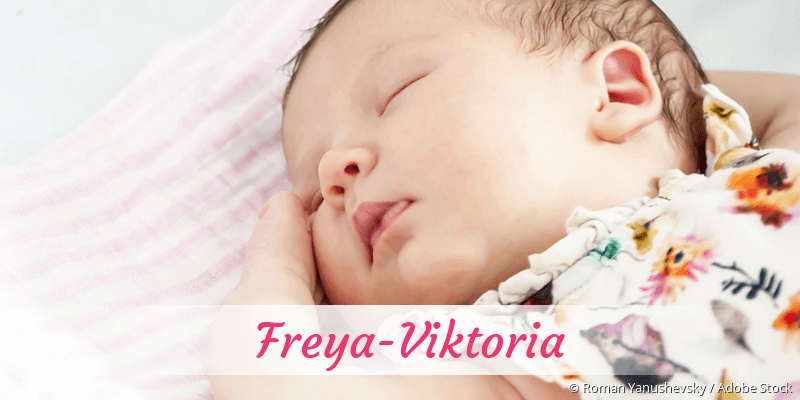 Baby mit Namen Freya-Viktoria