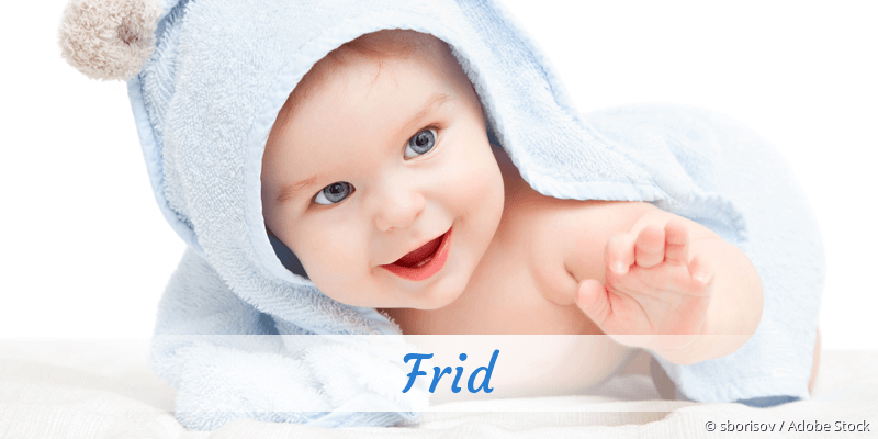 Baby mit Namen Frid