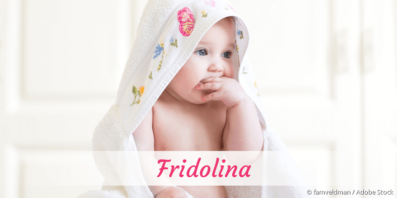 Baby mit Namen Fridolina