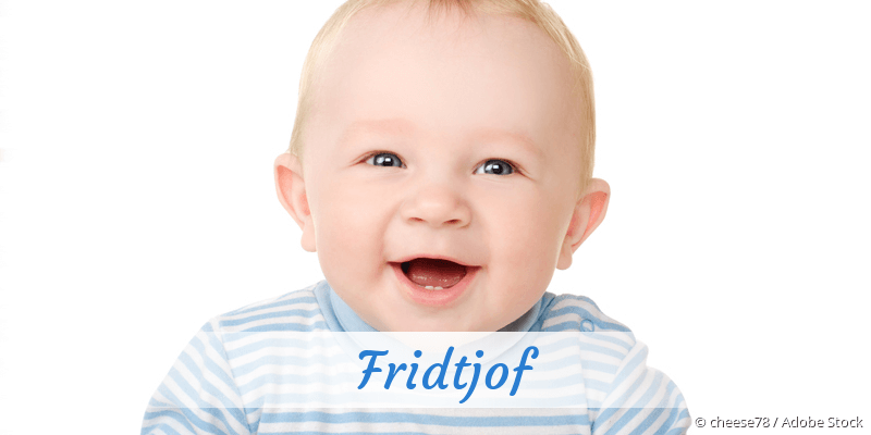 Baby mit Namen Fridtjof