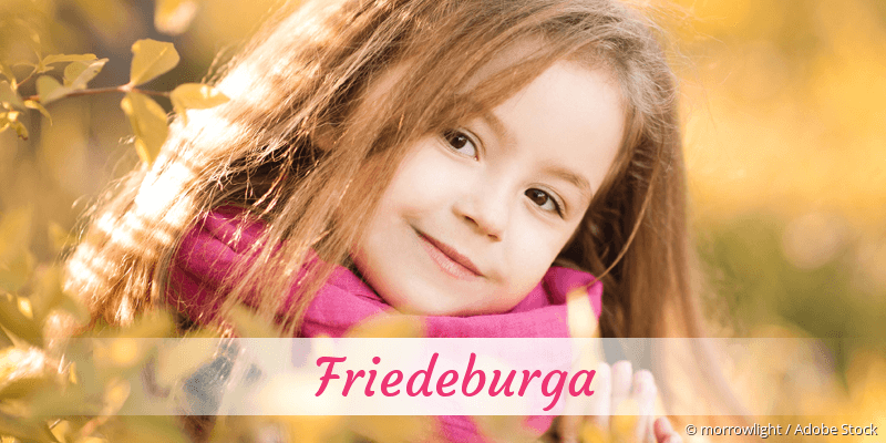 Baby mit Namen Friedeburga