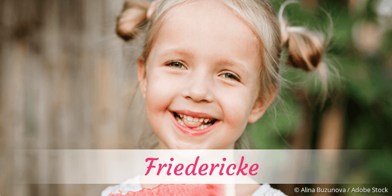Baby mit Namen Friedericke