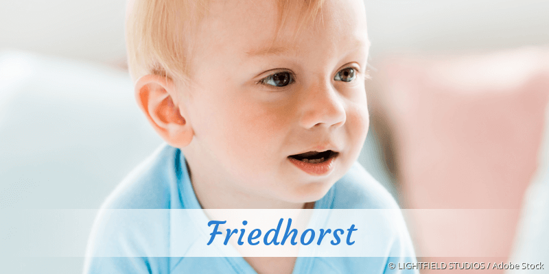 Baby mit Namen Friedhorst