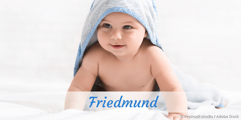 Baby mit Namen Friedmund