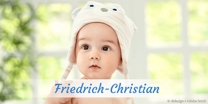 Baby mit Namen Friedrich-Christian