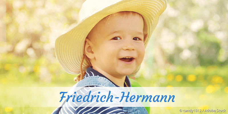 Baby mit Namen Friedrich-Hermann
