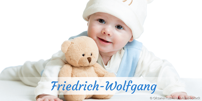 Baby mit Namen Friedrich-Wolfgang