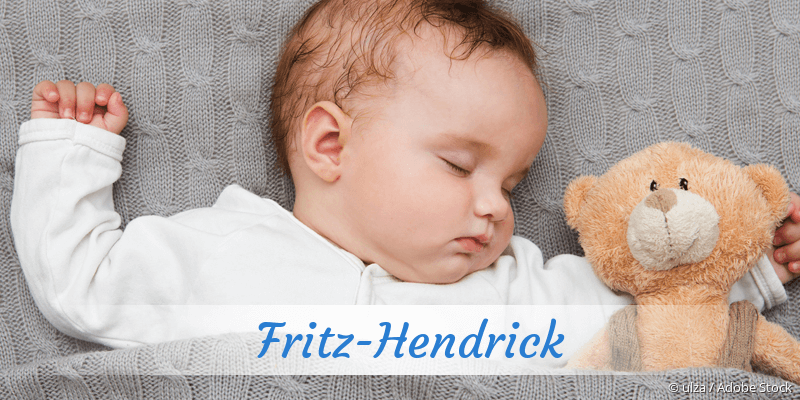 Baby mit Namen Fritz-Hendrick