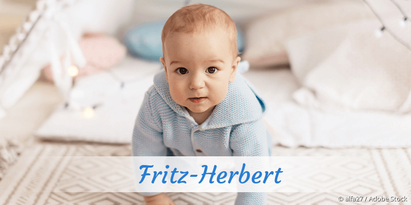 Baby mit Namen Fritz-Herbert