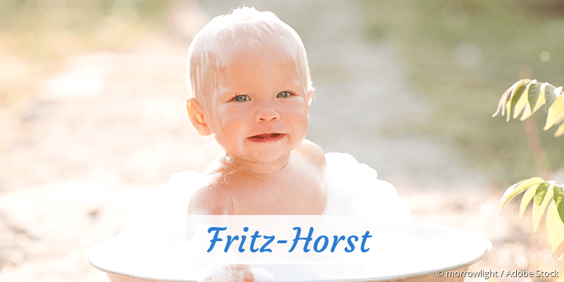 Baby mit Namen Fritz-Horst