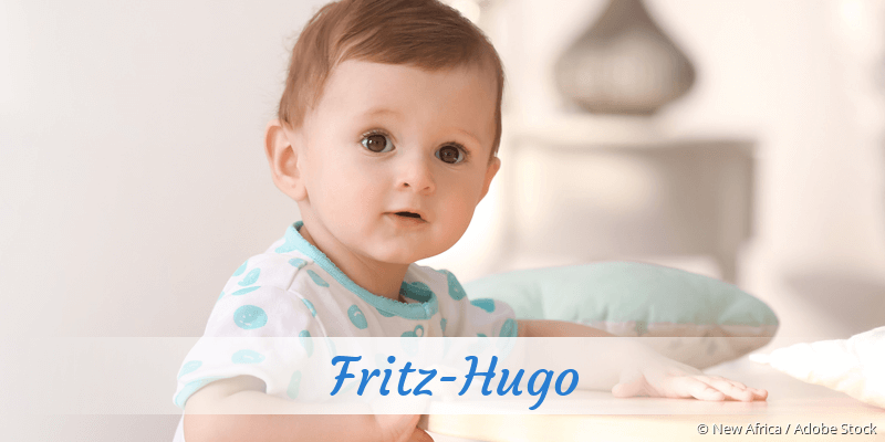 Baby mit Namen Fritz-Hugo