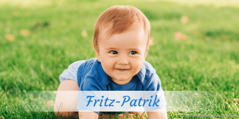 Baby mit Namen Fritz-Patrik