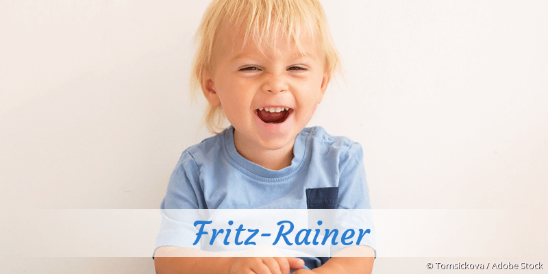 Baby mit Namen Fritz-Rainer