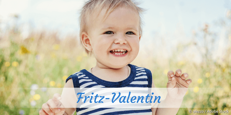 Baby mit Namen Fritz-Valentin
