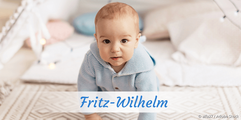 Baby mit Namen Fritz-Wilhelm