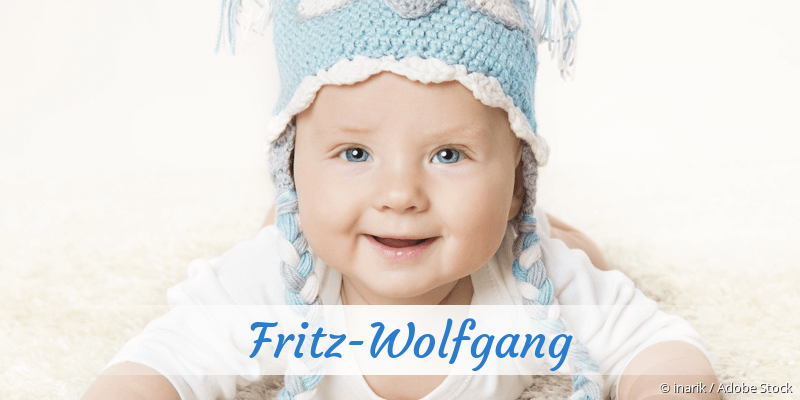 Baby mit Namen Fritz-Wolfgang