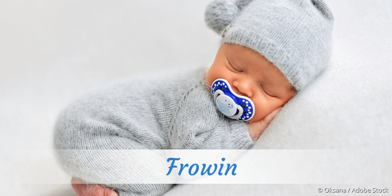 Baby mit Namen Frowin