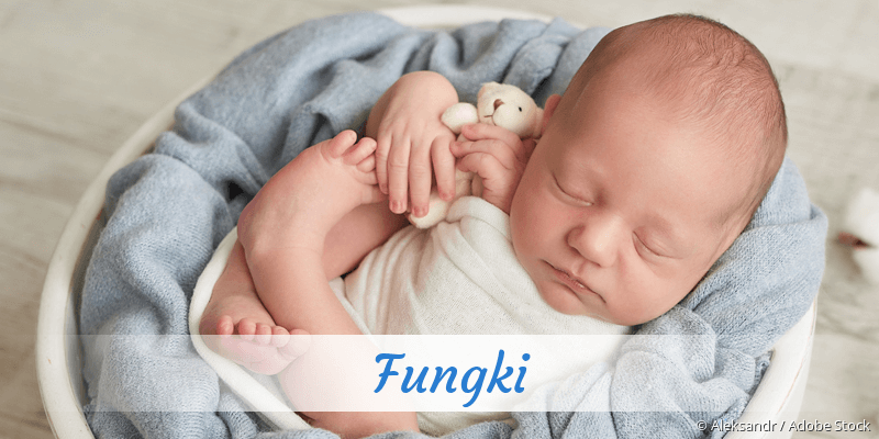 Baby mit Namen Fungki