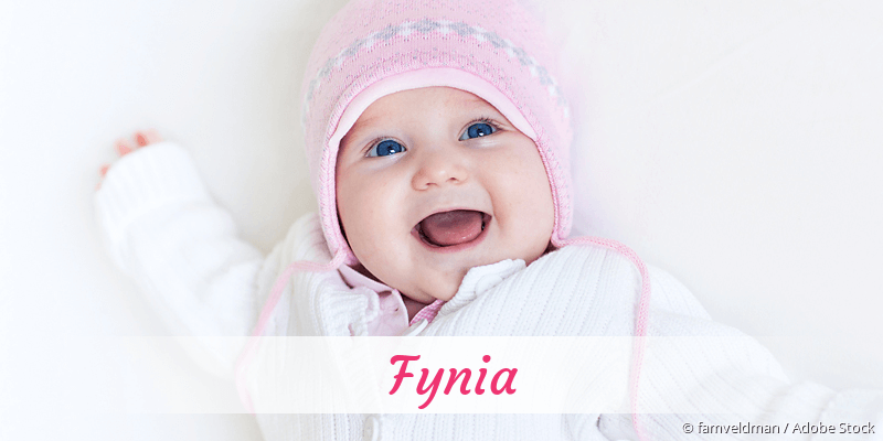 Baby mit Namen Fynia