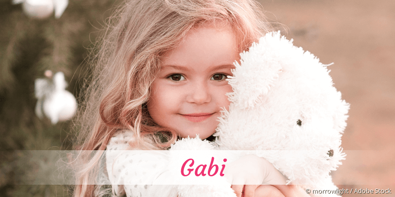 Baby mit Namen Gabi